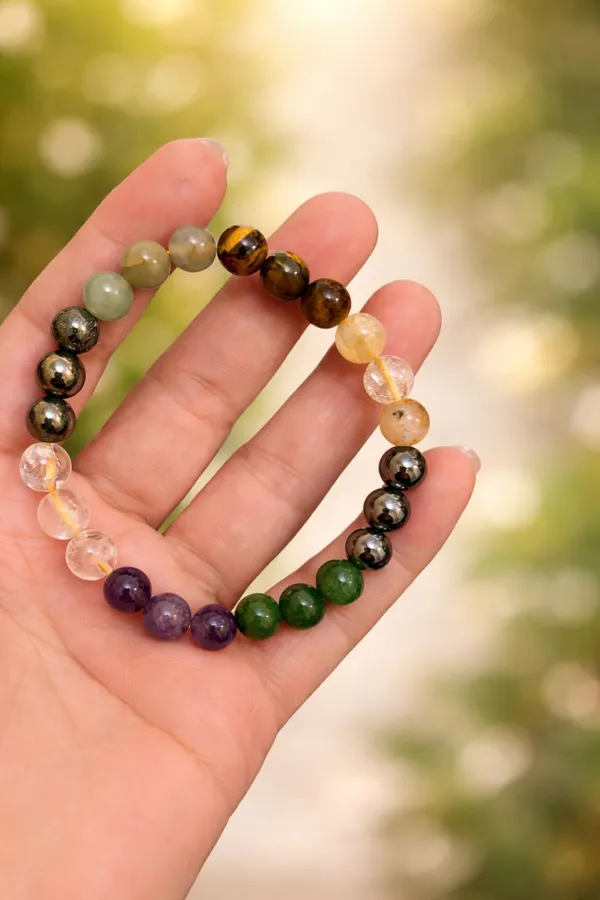 Black_Multi_Color_Natural_Stone_Chakra_Healing_Crystal_Beaded_Bracelet_For_Unisex