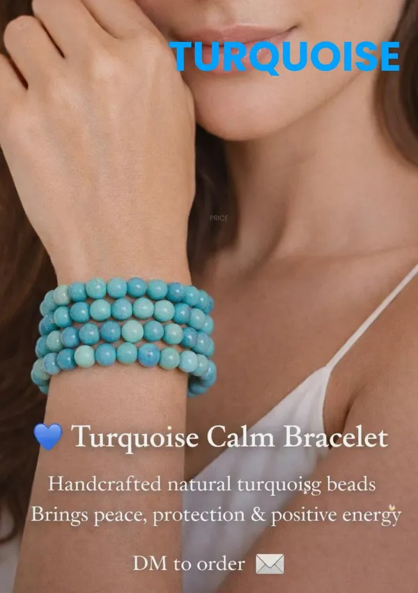 Turquoise_Calm_Bracelet_Handcrafted_Natural_Stone_Beaded_Bracelet
