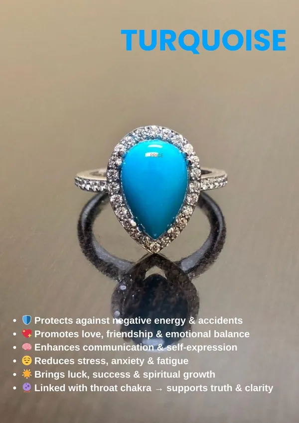Turquoise_Teardrop_Halo_Ring_Sterling_Silver_With_Crystal_Accents