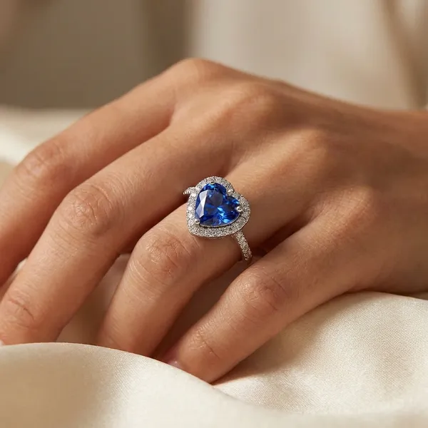 Blue_Sapphire_Heart_Ring_With_Crystal_Halo_Silver_Toned_Fashion_Jewelry