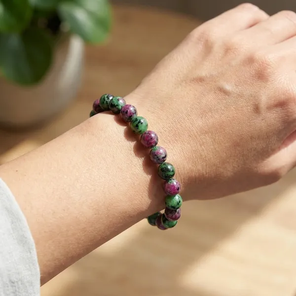 Pink_And_Green_Zuzite_Stone_For_Unisex
