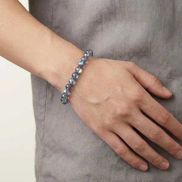 Blue_Uara_Bracelet_Rainbow_Ab_Finish_For_Unisex