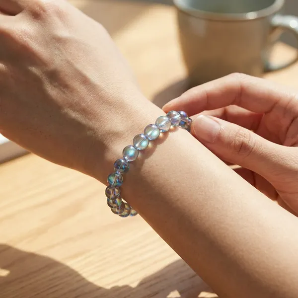 Blue_Uara_Bracelet_Rainbow_Ab_Finish_For_Unisex