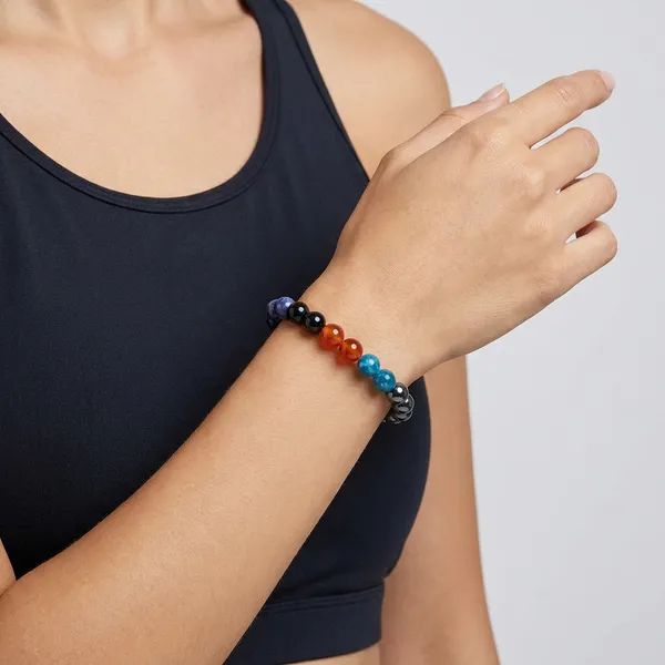 Multicolor_Natural_Gemstone_Weight_Loss_Bracelet_With_Sodalite_Black_Tourmaline_Carnelian_Apatite_And_Hematite_For_Unisex