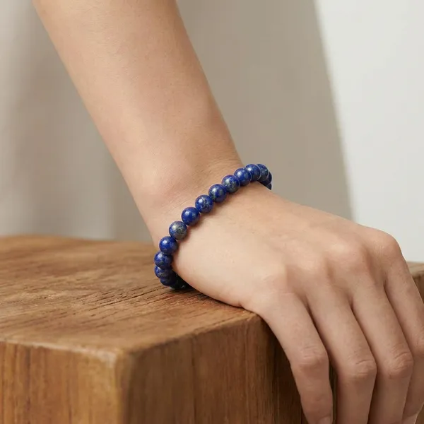 Blue_Natural_Lapis_Lazuli_Gemstone_Beaded_Strand_Deep_Blue_Stone_Beads_For_Unisex