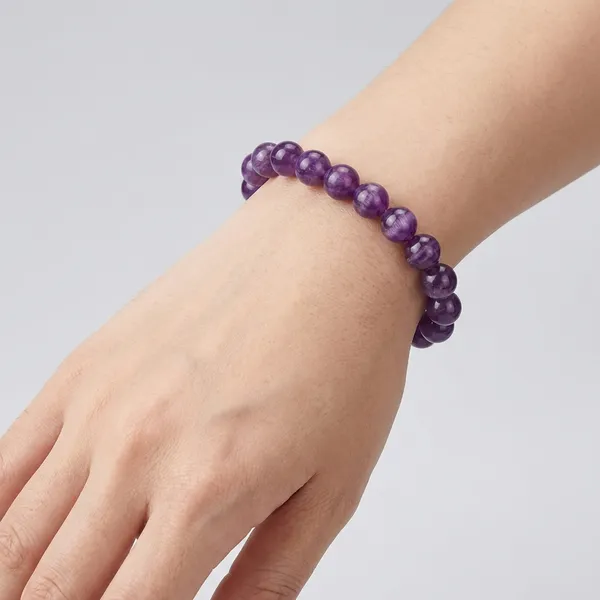 Purple_Purple_Amethyste_Bracelet_For_Unisex