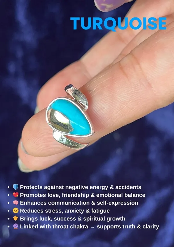 Turquoise_Stone_Ring_Pear_Shaped_Statement_Ring_With_Silver_Tone_Setting