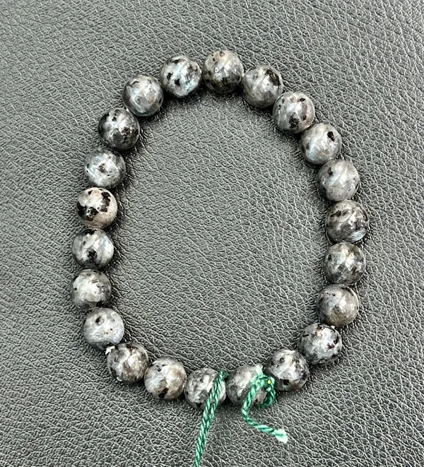 Silver_Black_Moon_Stone_Beaded_Bracelet_For_Unisex