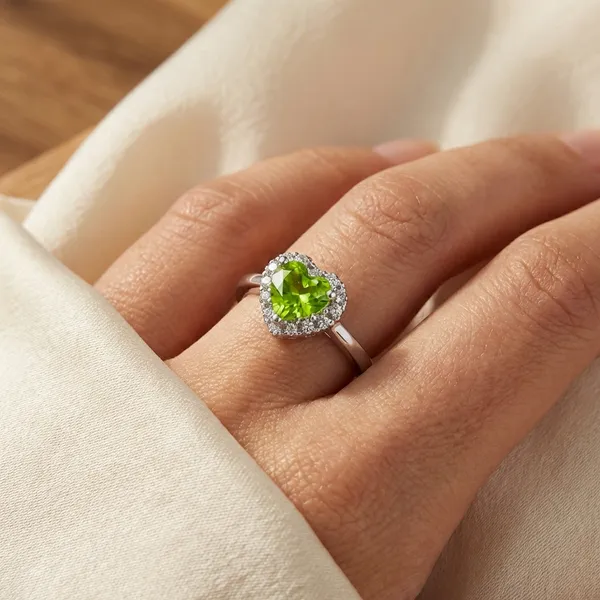 Heart_Shaped_Peridot_Ring_With_Diamond_Halo_In_Sterling_Silver