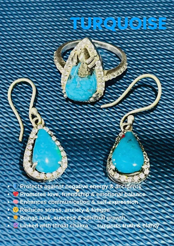 Turquoise_Stone_Jewelry_Set_Ring_And_Earrings