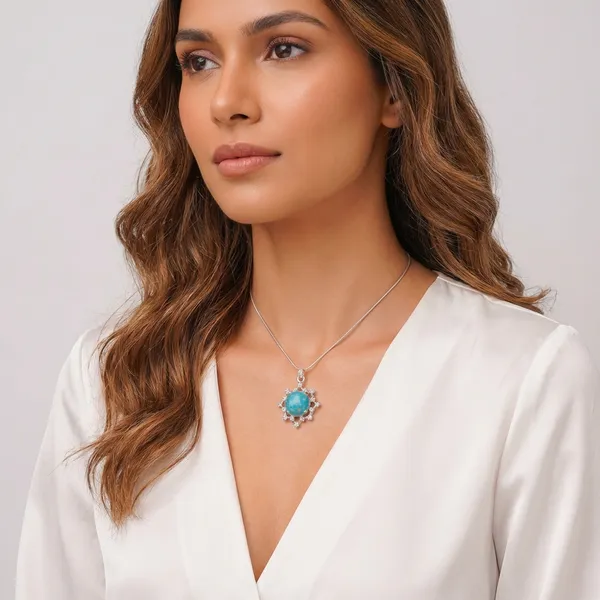 Turquoise_Gemstone_Sun_Pendant_Necklace_With_Crystal_Accents