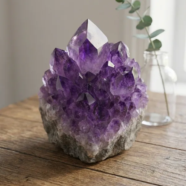 Natural_Amethyst_Crystal_Cluster_On_Matrix_Base_Purple_Quartz_Geode_Specimen