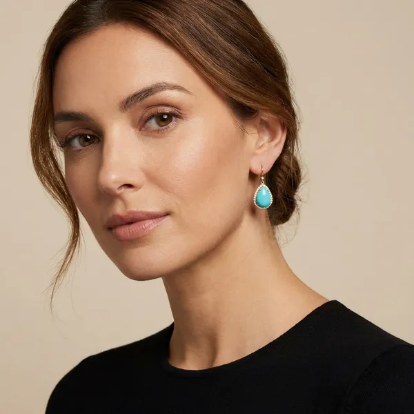 Turquoise_Stone_Crystal_Studded_Teardrop_Earrings_For_Women