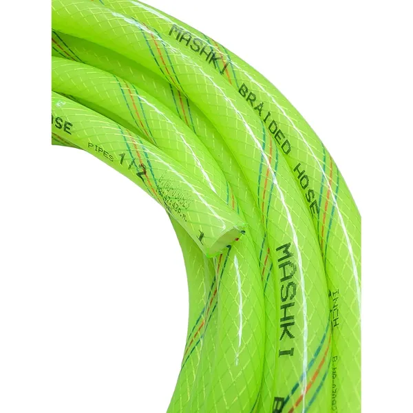 1/2_Inch_3-Layered_Braided_Water_Hose_Pipe_With_Water_Sprayer,_Tap_Connector_&_Clamps_For_Gardening,_Car_Washing,_Home_Use_Etc
