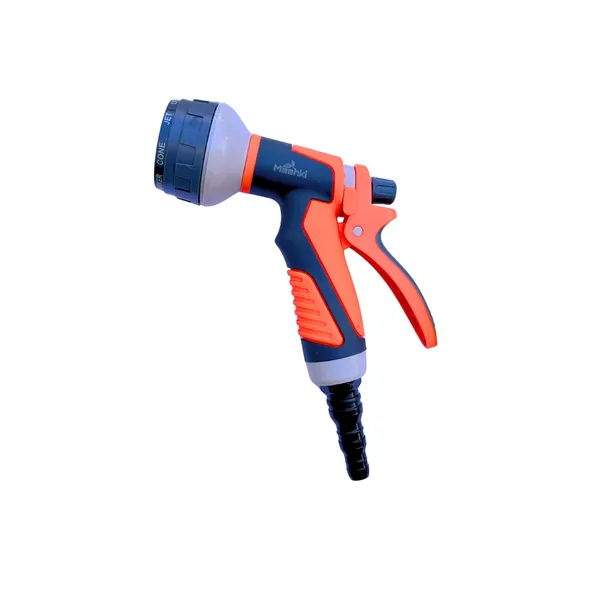 Orange_Pvc_&_Plastic_Hose_&_Sprayer_For_Gardening