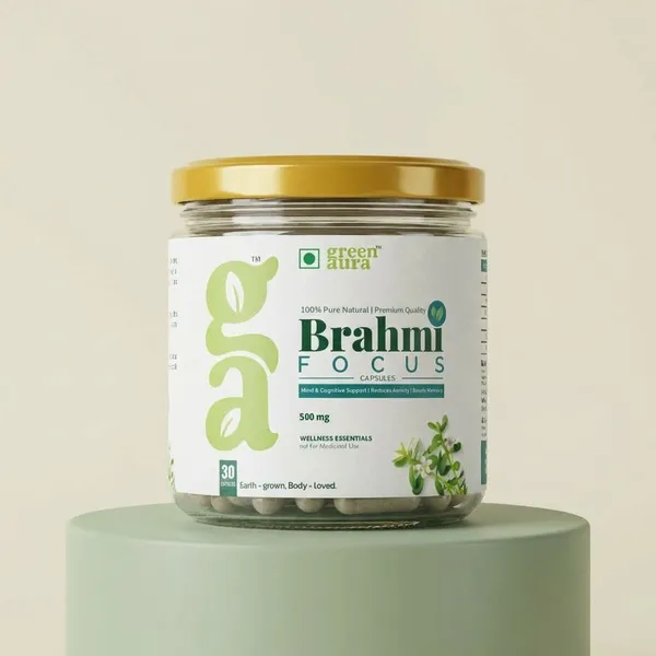Brahmi_Focus_Capsules_(30_Capsules)_|_Ayurvedic_Memory_Booster_&_Brain_Tonic_|_500mg_|_Bacopa_Monnieri_Extract_|_Enhances_Calm_Focus_&_Mental_Energy_|_Pure_Herbal,_No_Additives