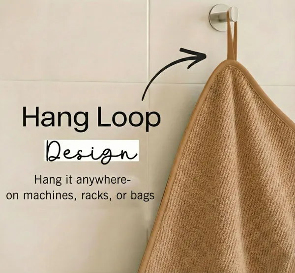 Beige_Microfiber_Plain__Towel_For_Women_And_Men