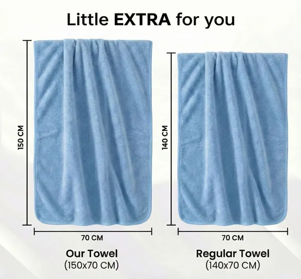 Pack_Of_2_Green_And_Blue_Microfiber_Plain__Towel_Set_For_Women_And_Men