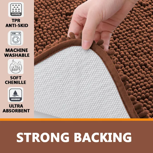 Brown_Microfiber_Solid_Rectangular_Mat_For_Door_And_Floor