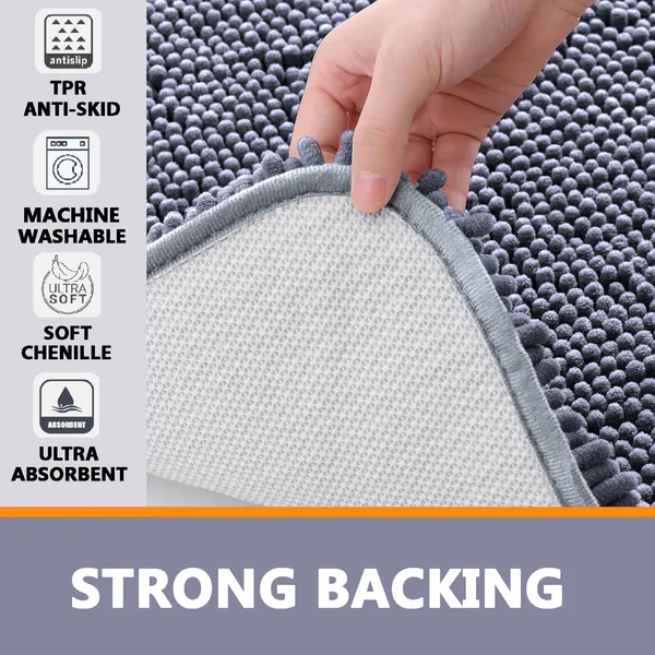 Pack_Of_2_Grey_Microfiber_Solid_Rectangular_Mat_For_Door_And_Floor