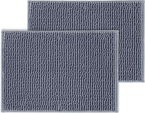 Pack_Of_2_Grey_Microfiber_Solid_Rectangular_Mat_For_Door_And_Floor