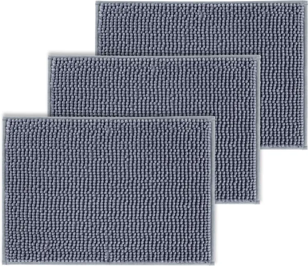 Pack_Of_3_Grey_Microfiber_Solid_Rectangular_Mat_For_Door_And_Floor