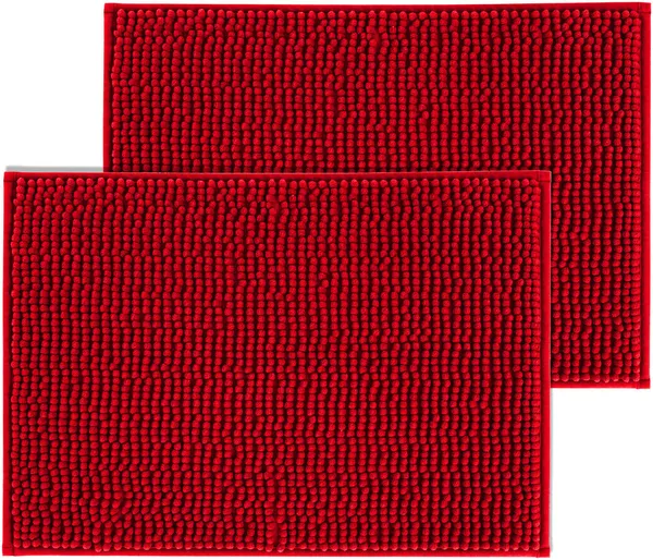 Pack_Of_2_Maroon_Microfiber_Solid_Rectangular_Mat_For_Door_And_Floor