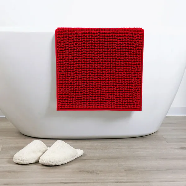 Pack_Of_2_Maroon_Microfiber_Solid_Rectangular_Mat_For_Door_And_Floor