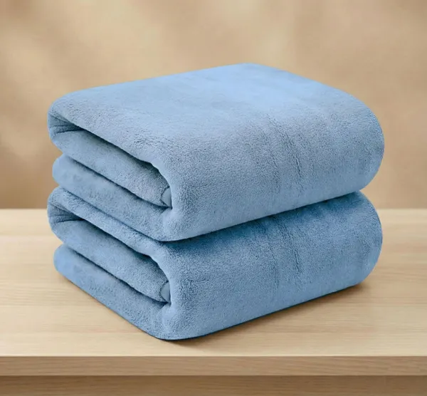 Pack_Of_2_Blue_Microfiber_Towel_For_Unisex