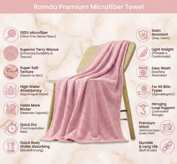 Pack_Of_2_Pink_Microfiber_Towel_For_Unisex
