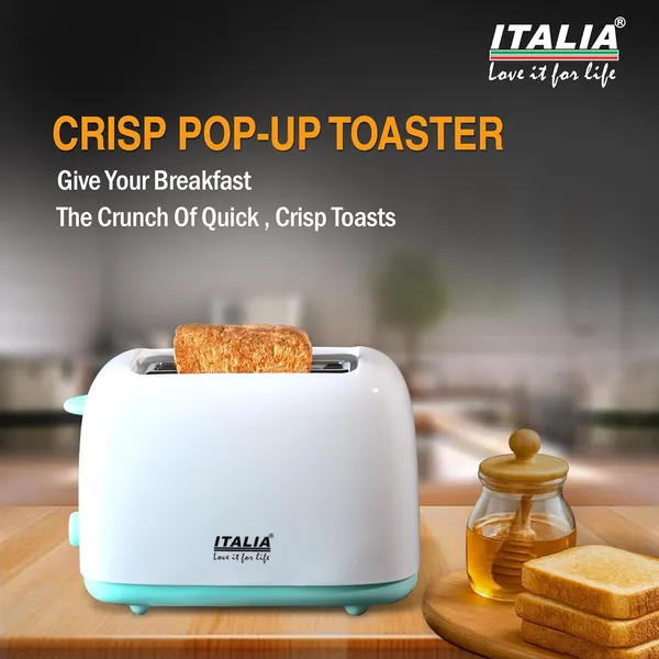 ITALIA_2_Slice_Pop-up_Toaster_|_750W_Bread_Toaster_with_6_Browning_Levels,_Auto_Pop-up,_Anti-Jam_Safety,_Easy_Clean,_Compact_Design_–_White_&_Mint