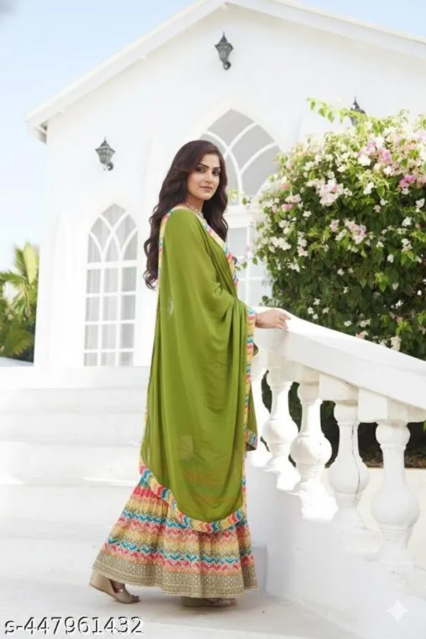 Green_Chinon_Fabrics_Unstitch_Suit_For_Women