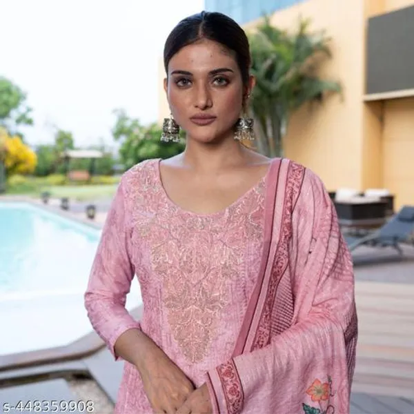 Pink_Digital_Print_Muslin_Unstitch_Suit_With_Muslin_Cotton_Sequence_Work_Dupatta_For_Women