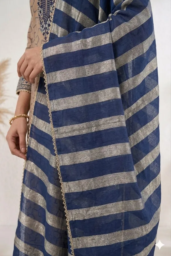 Jaam_Fabric_Unstich_Suit_With_Chanderi_Patta_Dupatta_And_Unstich_Rayon_Bottom