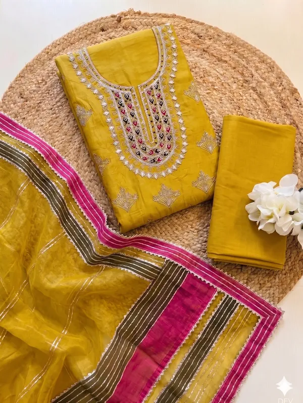H.O_Fabric_Unstich_Suit_With_Dupatta_And_Rayon_Bottom