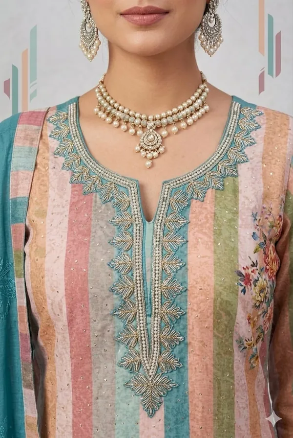 Muslin_Fabric_Unstich_Suit_With_Chanderi_Dupatta_And_Unstich_Rayon_Bottom