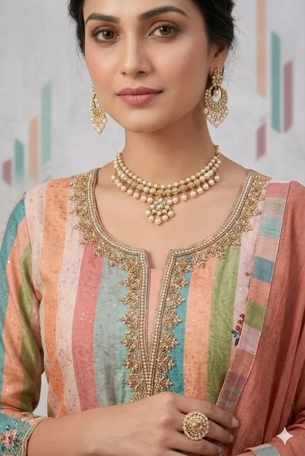 Muslin_Fabric_Unstich_Suit_With_Chanderi_Dupatta_And_Unstich_Rayon_Bottom