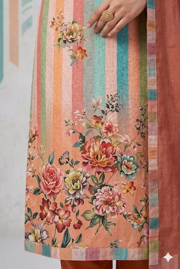 Muslin_Fabric_Unstich_Suit_With_Chanderi_Dupatta_And_Unstich_Rayon_Bottom