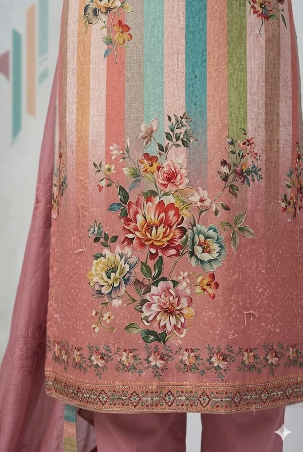 Muslin_Fabric_Unstich_Suit_With_Chanderi_Dupatta_And_Unstich_Rayon_Bottom