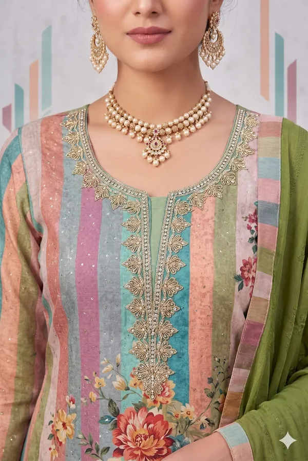 Muslin_Fabric_Unstich_Suit_With_Chanderi_Dupatta_And_Unstich_Rayon_Bottom