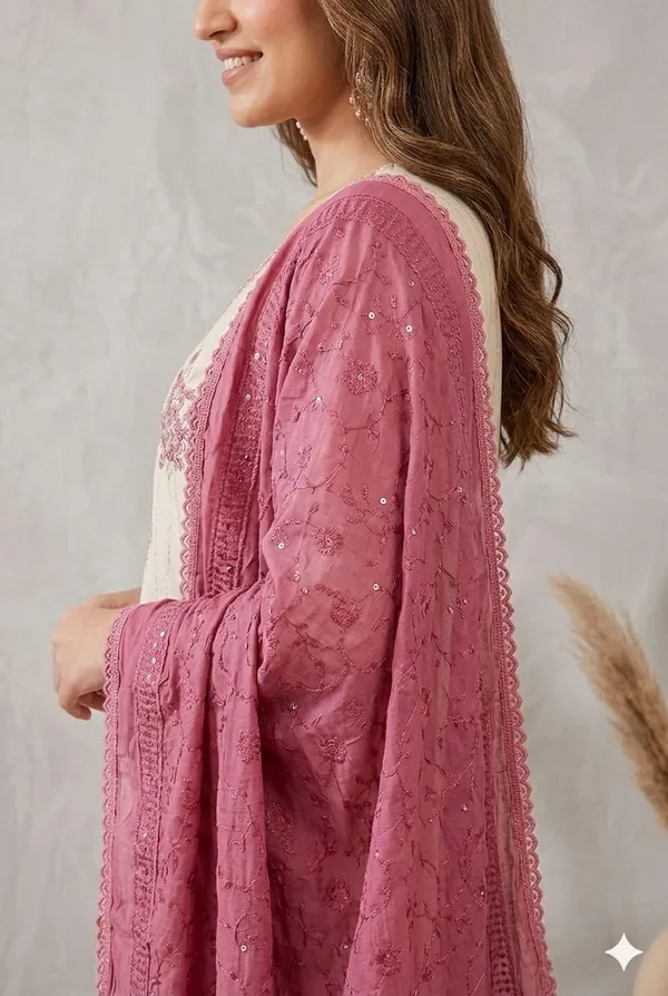 Roman_Fabric_Unstich_Suit_With_Chanderi_Dupatta_And_Unstich_Rayon_Bottom