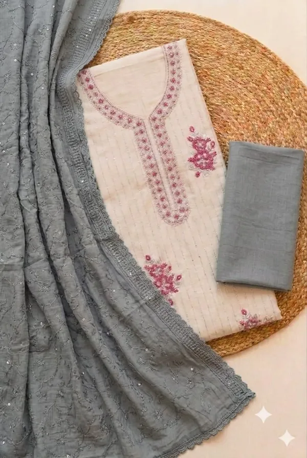 Roman_Fabric_Unstich_Suit_With_Chanderi_Dupatta_And_Unstich_Rayon_Bottom