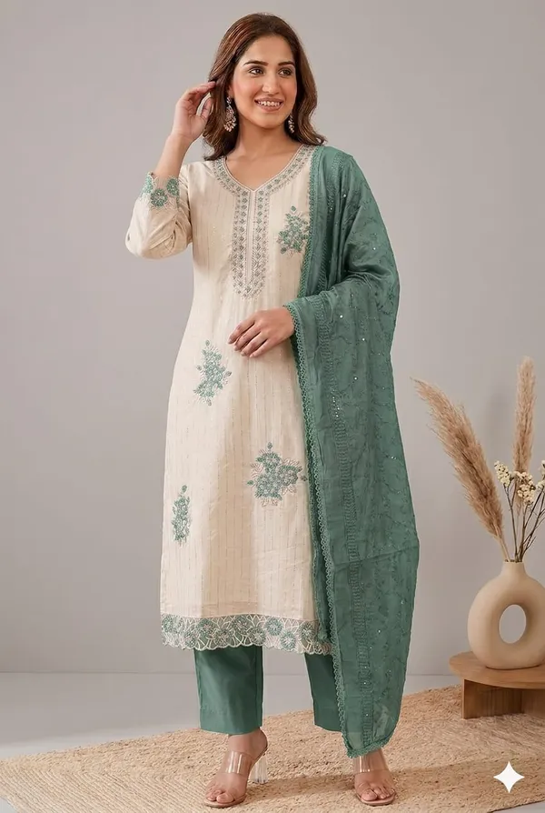 Roman_Fabric_Unstich_Suit_With_Chanderi_Dupatta_And_Unstich_Rayon_Bottom