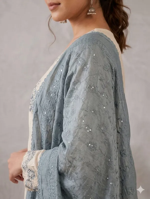 Roman_Fabric_Unstich_Suit_With_Chanderi_Dupatta_And_Unstich_Rayon_Bottom
