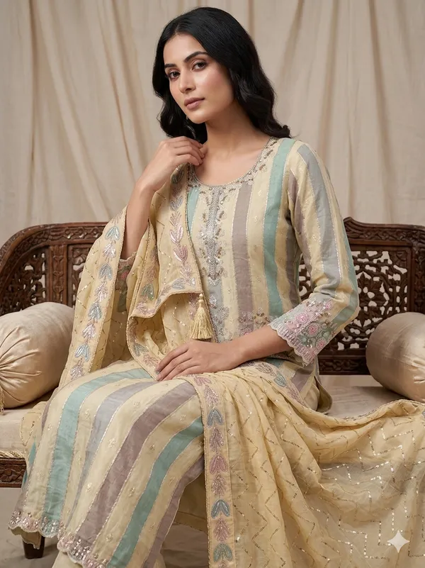 She_Girl_Women's_Jacquard_Fabric_Unstich_Suit