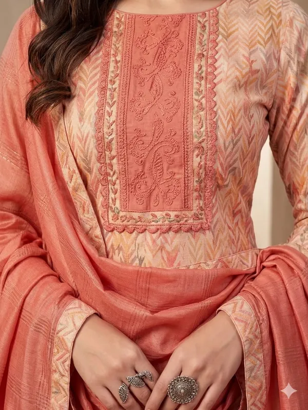 She_Girl_Women's_Muslin_Fabric_Unstich_Suit