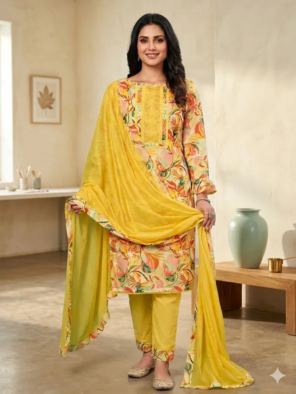 She_Girl_Women's_Muslin_Fabric_Unstich_Suit