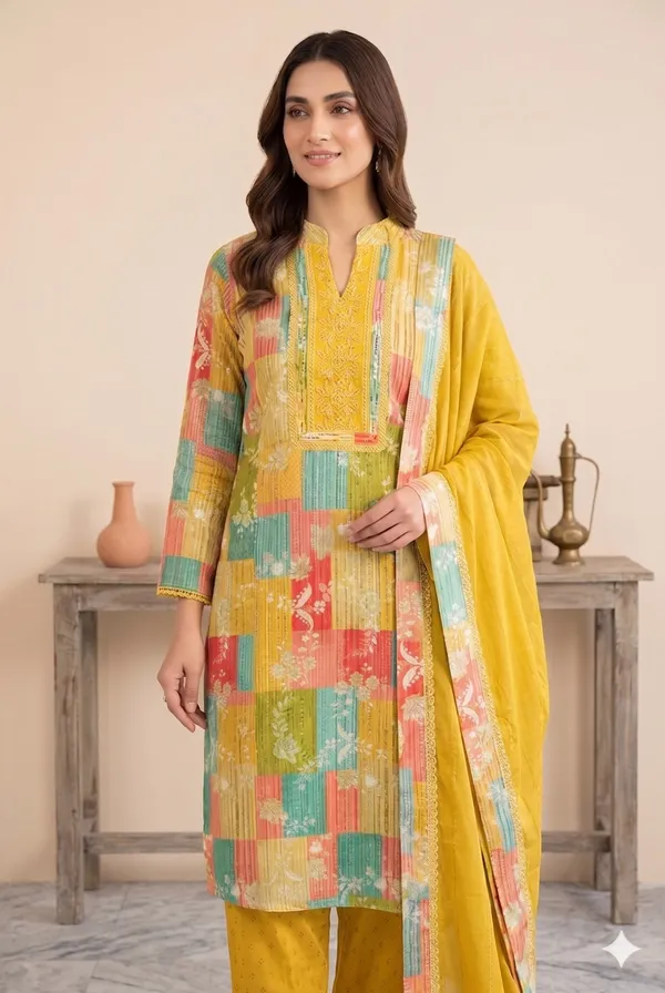 She_Girl_Women's_Muslin_Fabric_Unstich_Suit