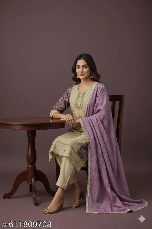 Multicolor_Jaam_Fabric_Unstitched_Suit_With_Cotton_Dupatta_And_Unstitched_Rayon_Bottom_For_Women
