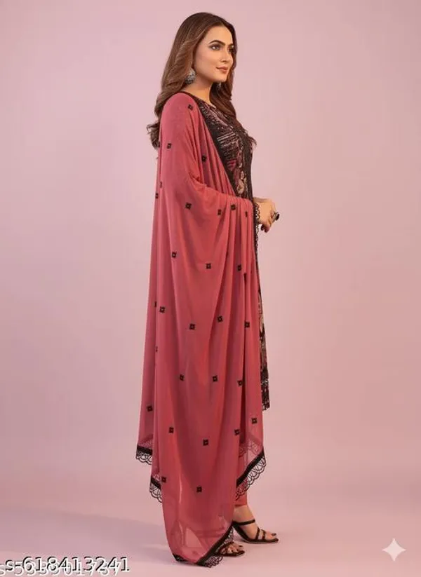 Multicolor_Muslin_Fabric_Unstitched_Suit_With_Nazneen_Dupatta_And_Unstitched_Rayon_Bottom_For_Women